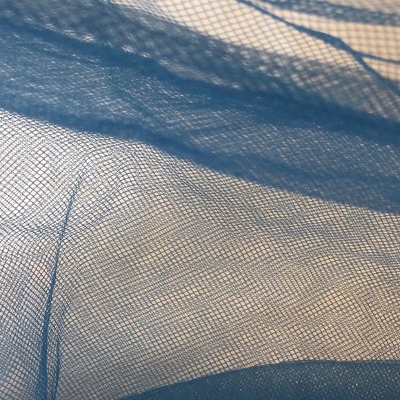 🌼 GYMBOREE 🌼 multi color Print Skirt w/ Sheer Blue Mesh Covering girls 5 - Picture 5 of 13